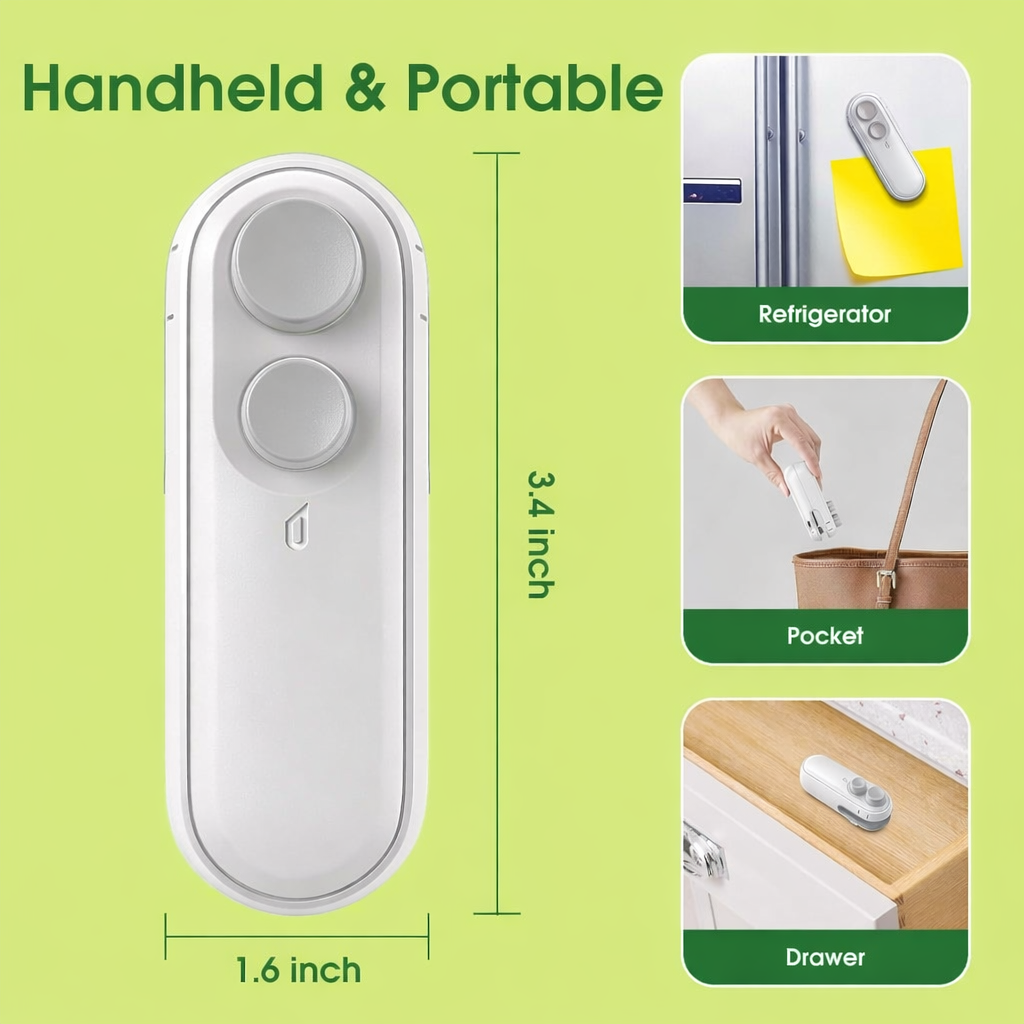 Portable Sealing Machine | 2 in 1 Usb Sealer Machine